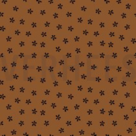 SOFT SWEAT EENVOUDIGE BLOEMEN HAZELNOOT (thumbnail)