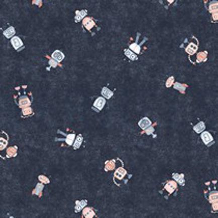 JERSEY GOTS DIGITAAL ROBOTS MARINEBLAUW (thumbnail)