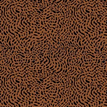 JERSEY DOTS AND SHAPES COGNAC (thumbnail)