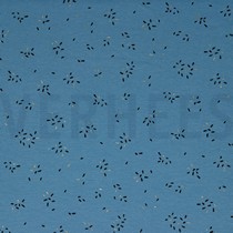 JERSEY GLITZER STREIFEN JEANSBLAU (thumbnail)