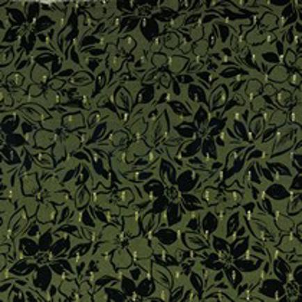 VISCOSE LUREX BLOEMEN AUGURK (thumbnail)