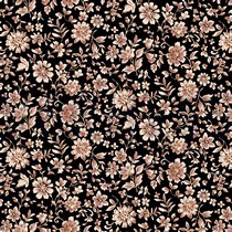 VISCOSE RADIANCE BLOEMEN ZWART (thumbnail)