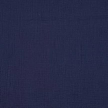 DOUBLE GAUZE MARINEBLAUW (thumbnail)