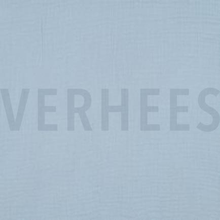 DOUBLE GAUZE BLAUW (thumbnail)