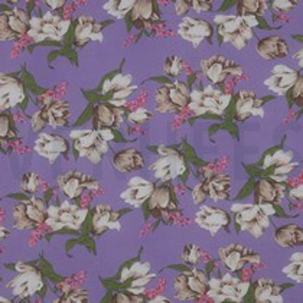 CHIFFON FLEURS LAVANDE (thumbnail)