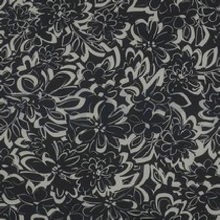 CHIFFON FLEURS NOIR (thumbnail)