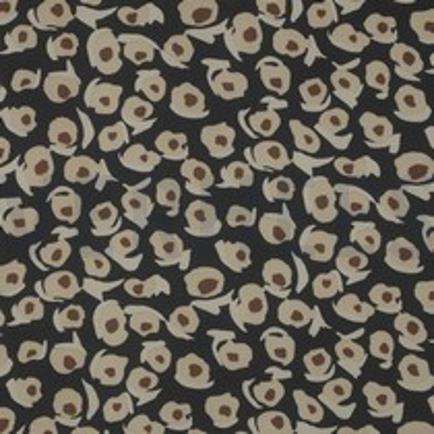 CHIFFON ABSTRACT SCHWARZ/SAND (thumbnail)