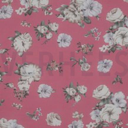 CHIFFON BLUMEN ROSA (thumbnail)
