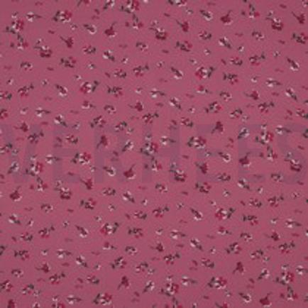 CHIFFON BLUMEN ROSA (thumbnail)