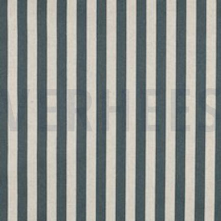 COATED CANVAS LINNENLOOK STREPEN BLAUW (thumbnail)