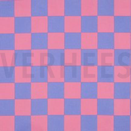 COTON ENDUIT CARREAUX ROSE (thumbnail)