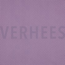 COATED KATOEN KLEINE STIPPEN LILA (thumbnail)