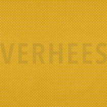 COATED KATOEN KLEINE STIPPEN GEEL (thumbnail)