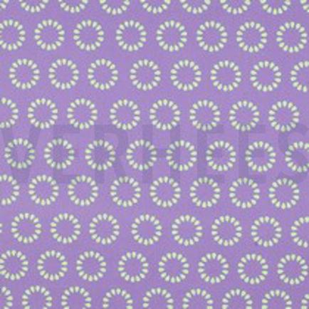 COTON ENDUIT CERCLES LAVANDE (thumbnail)