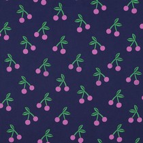 COATED KATOEN KERSEN MARINEBLAUW (thumbnail)