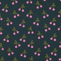 COATED KATOEN KERSEN DONKERGROEN (thumbnail)