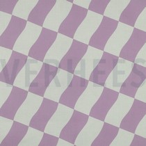 COATED COTTON CHECKS LILAC (thumbnail)