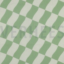 COTON ENDUIT CARREAUX VERT (thumbnail)