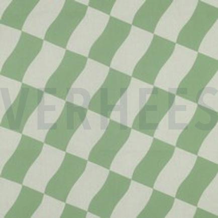 COATED COTTON CHECKS GREEN (thumbnail)