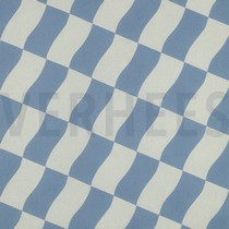 COTON ENDUIT CARREAUX BLEU (thumbnail)