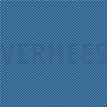 BESCHICHTETE BAUMWOLLE KLEINE PUNKTE JEANSBLAU (thumbnail)