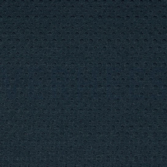 GEPRÄGTER FRENCH TERRY INDIGO MELIERT #7