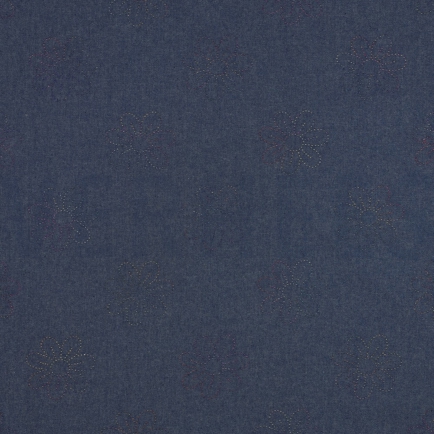 JEANS FOIL FLEURS JEAN BLEU (hover)