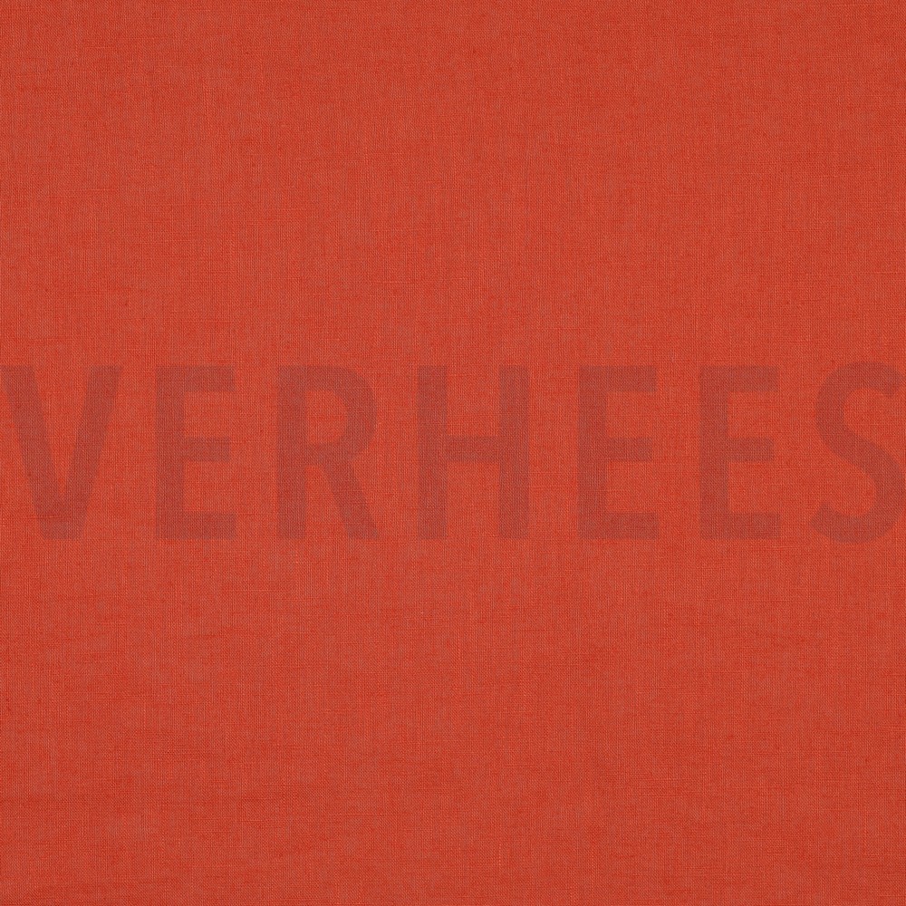 LEINEN GEWASCHEN 170 GM2 KÜRBISORANGE