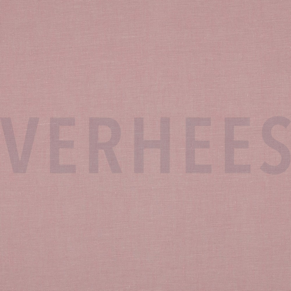 EUROPEAN FLAX LEINEN 125 G/M² VINTAGE ROSA