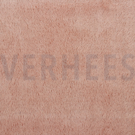 FAUSSE FOURRURE AVEC LUREX ARGENT ROSE POUDRÉ (hover)