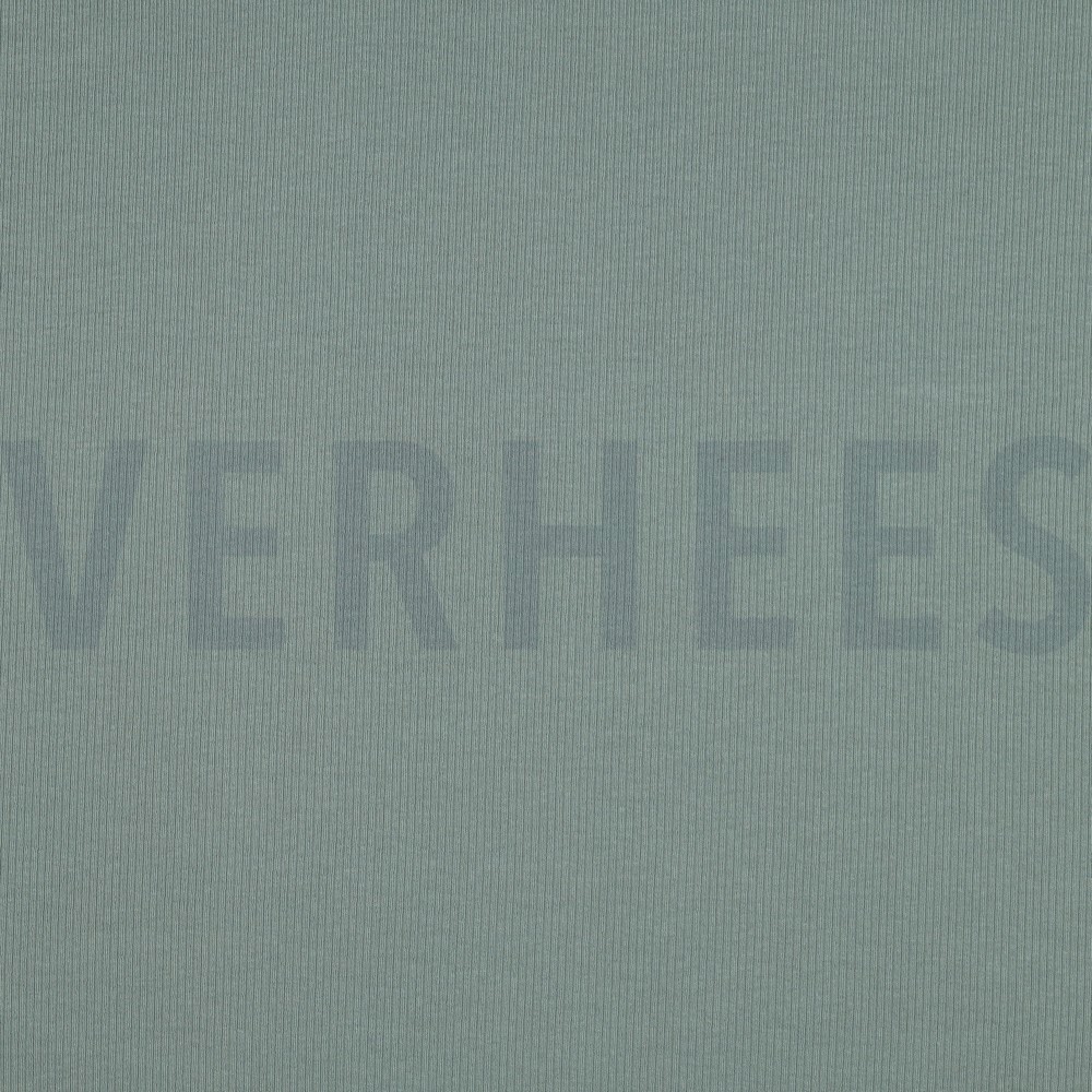 RIB JERSEY OLD GREEN