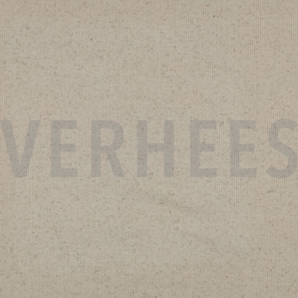 COTTON LINEN RIB JERSEY NATURAL (hover)