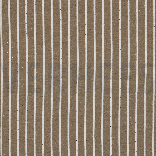 LINEN LOOK YARN DYED STUDS BEIGE #7