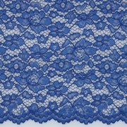 DENTELLE BORDURE FESTONNÉE BLEU COBALT (thumbnail)