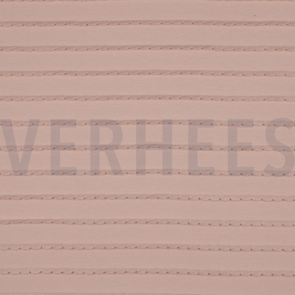 JERSEY RÜSCHEN PUDER PINK
