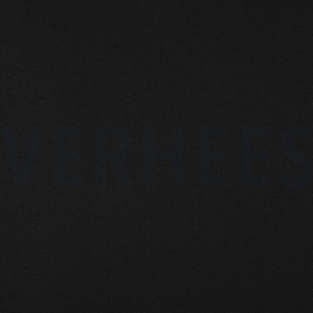 LEINEN VISKOSE SCHWARZ