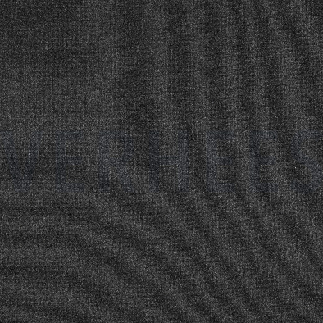 VISCOSE GABARDINE BROSSÉ STRETCH GRIS FONCÉ CHINÉ