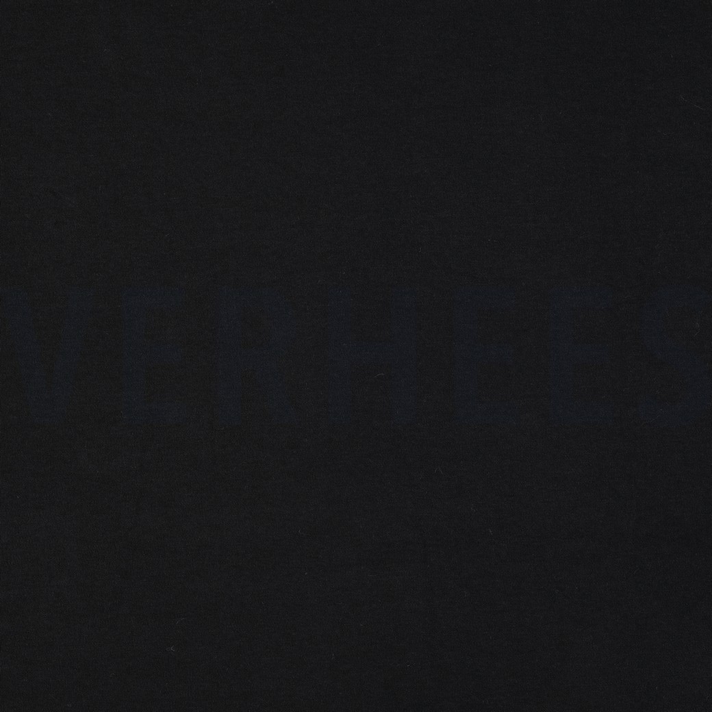 COTON JERSEY INTERLOCK GOTS NOIR