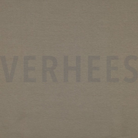 BAUMWOLL JERSEY INTERLOCK GOTS SAND #7