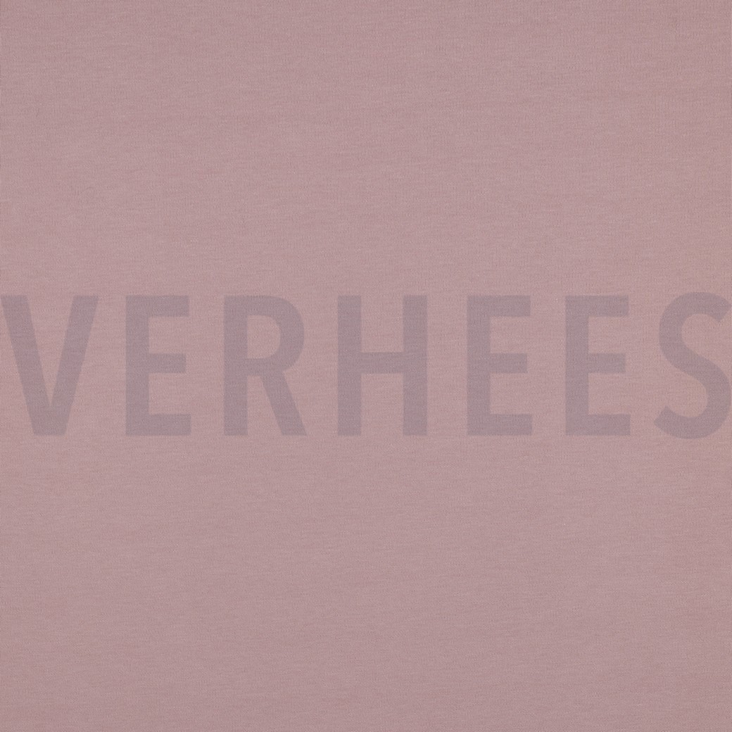 BAUMWOLL JERSEY INTERLOCK GOTS HELLROSA