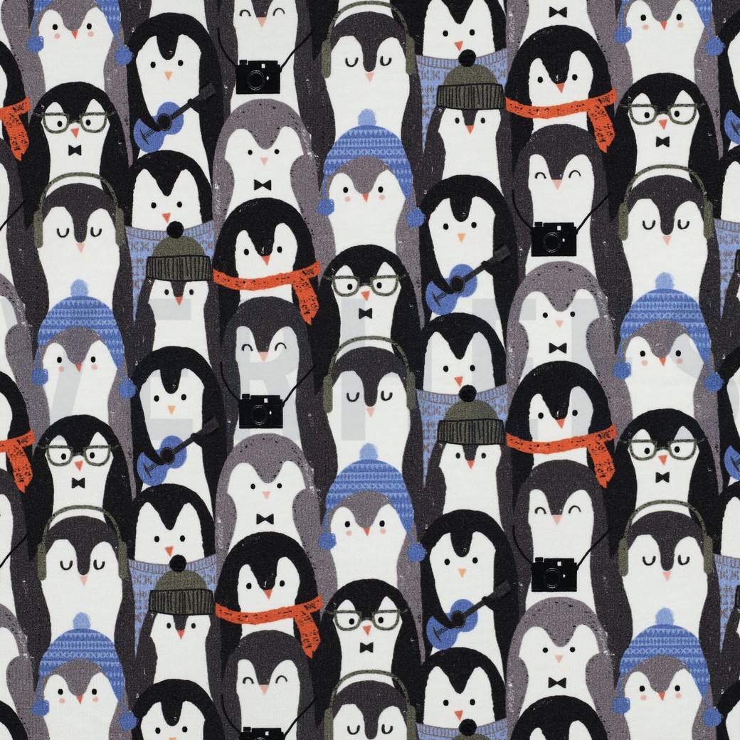 SWEAT DIGITAL PINGUINE GRAU