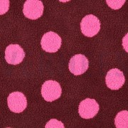 TEDDY JACQUARD POIS BORDEAUX (thumbnail)