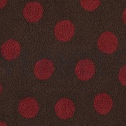 TEDDY JACQUARD POIS BRUN FONCÉ (thumbnail)