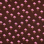 FEINCORD BLUMEN BRAUN (thumbnail)