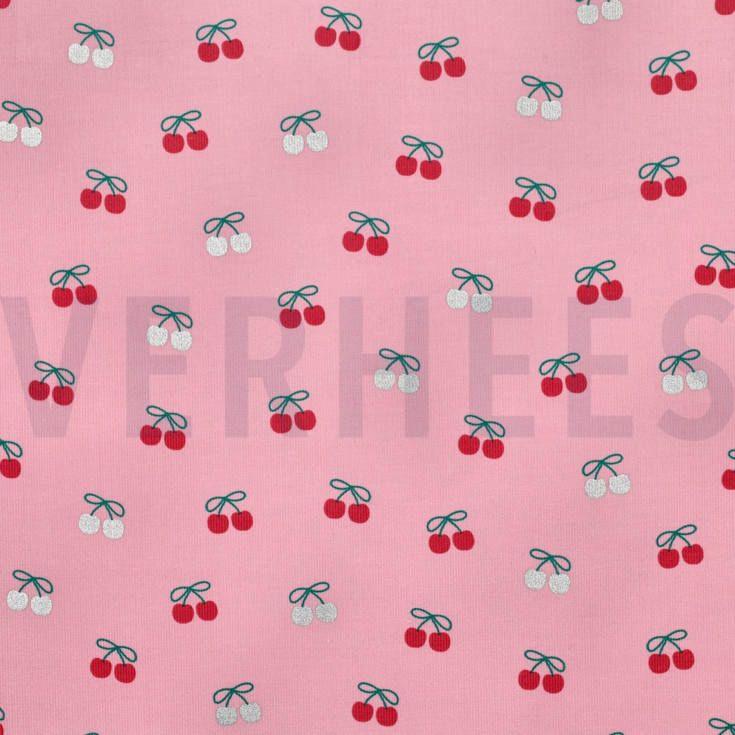 VELOURS MILLERAIES FOIL CERISES ROSE