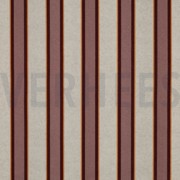 TOILE DÉCORATION LIN LOOK RAYURES MAUVE (thumbnail)