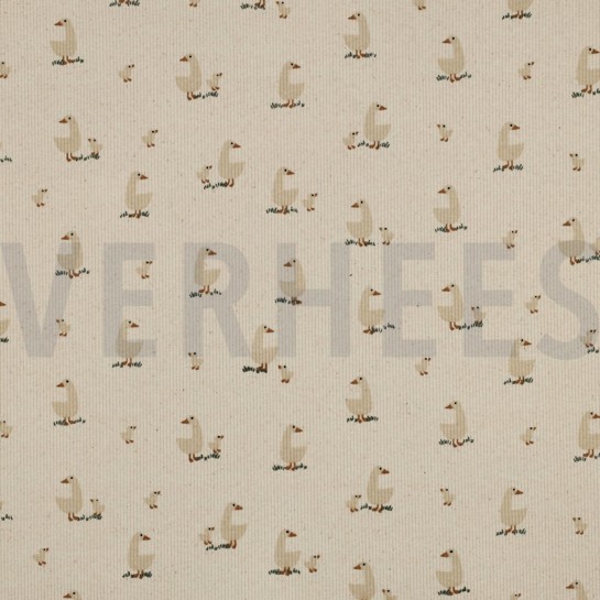 RIB JERSEY GOTS NATUREL EENDEN NATUREL #7