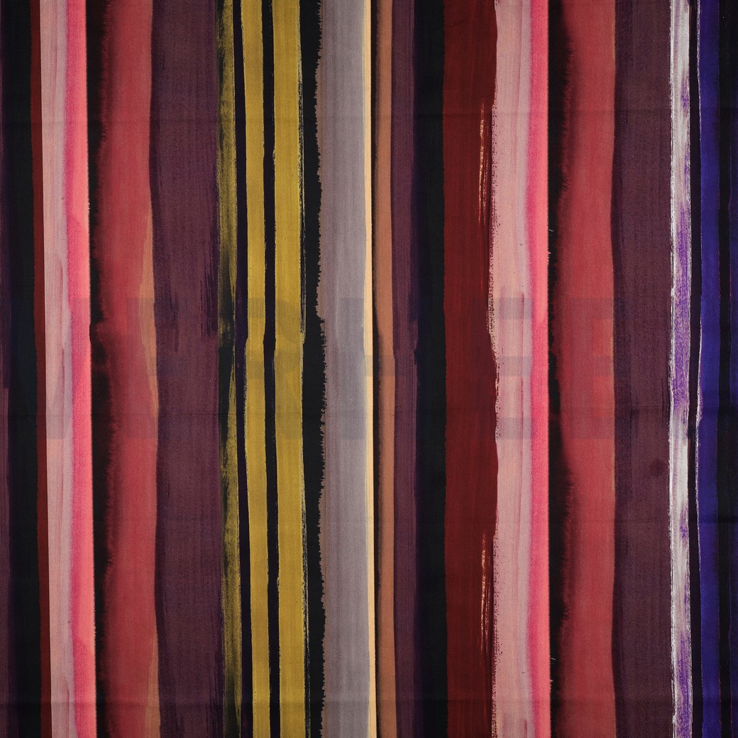 KATOEN VISCOSE DIGITAAL STREPEN PAARS