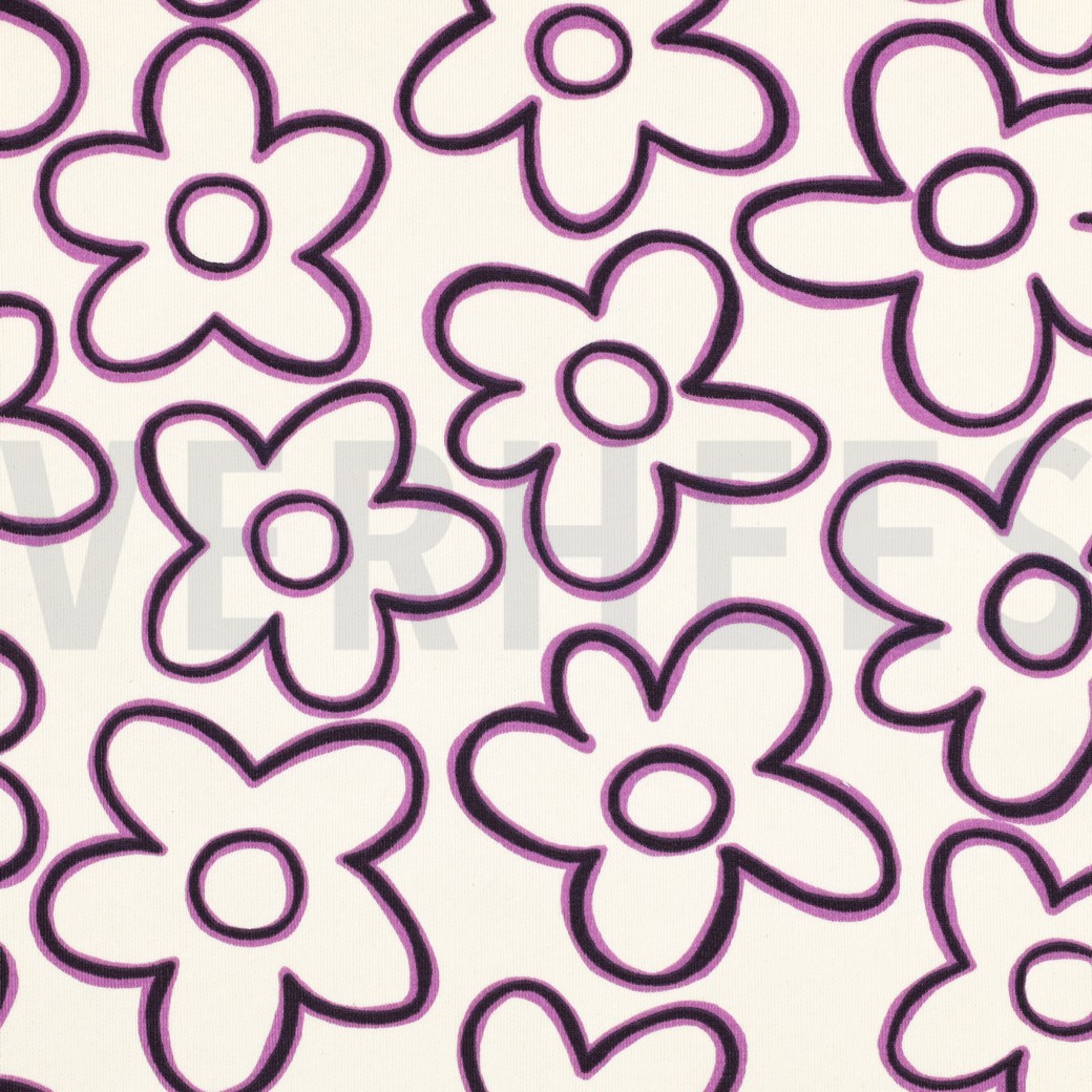 JOGGING BLOEMEN NATUREL