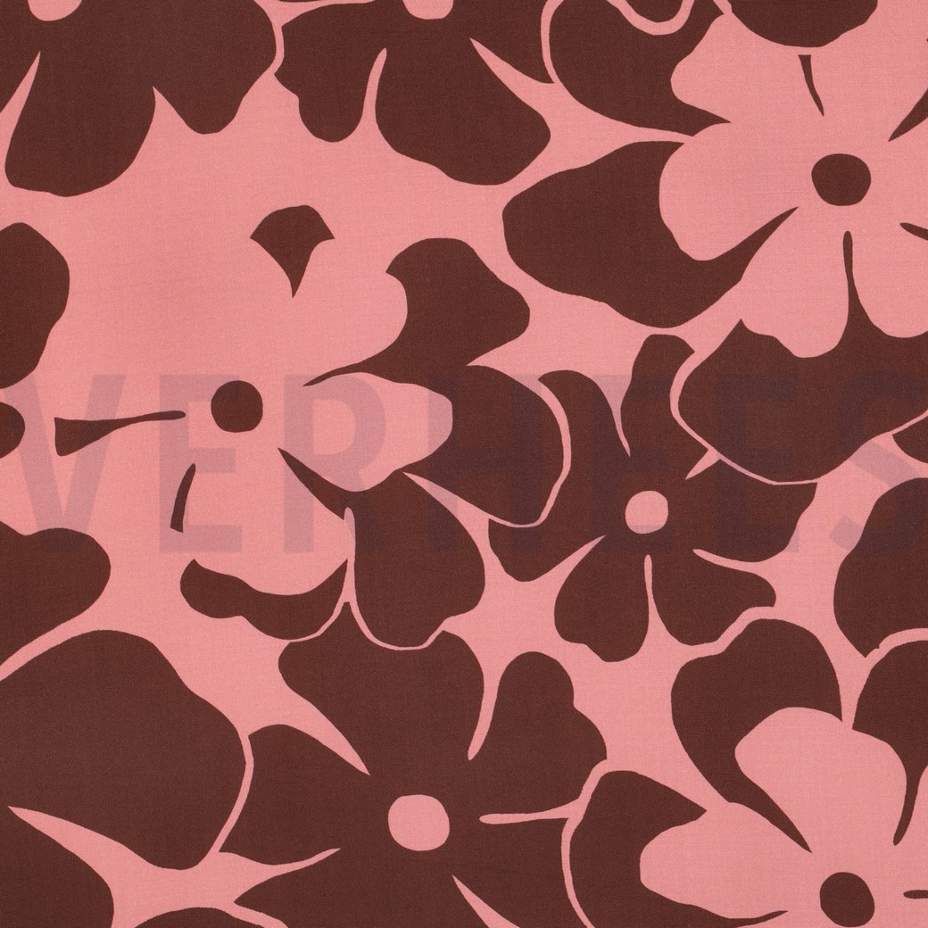 VISCOSE RADIANCE BLOEMEN ROZE